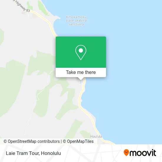 Laie Tram Tour map