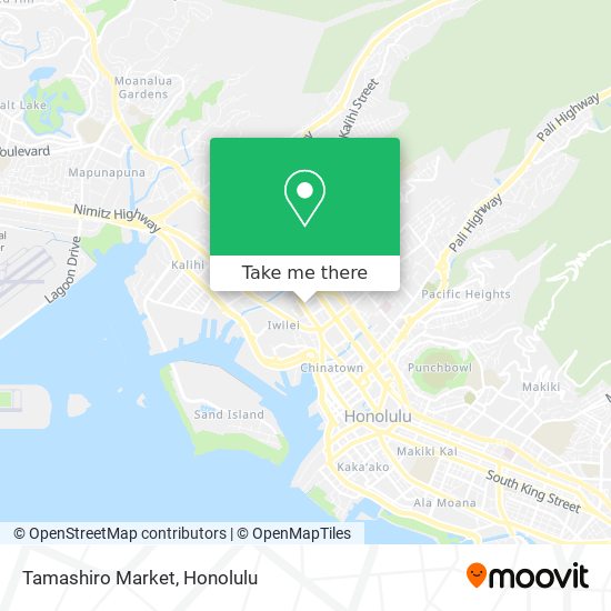 Mapa de Tamashiro Market