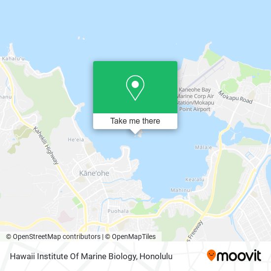 Hawaii Institute Of Marine Biology map