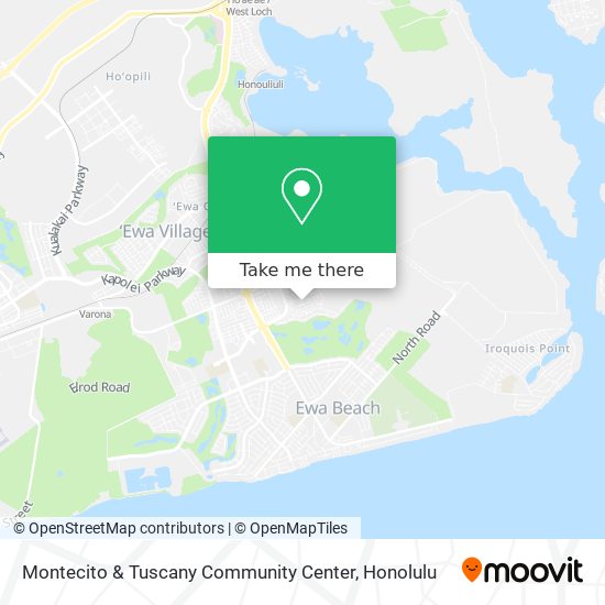 Mapa de Montecito & Tuscany Community Center