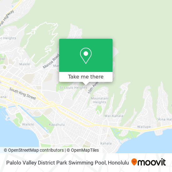 Mapa de Palolo Valley District Park Swimming Pool