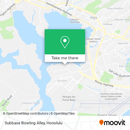 Subbase Bowling Alley map
