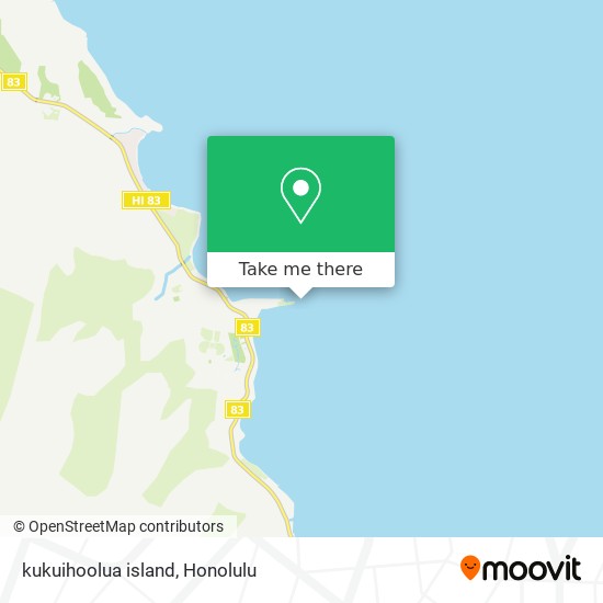 Mapa de kukuihoolua island