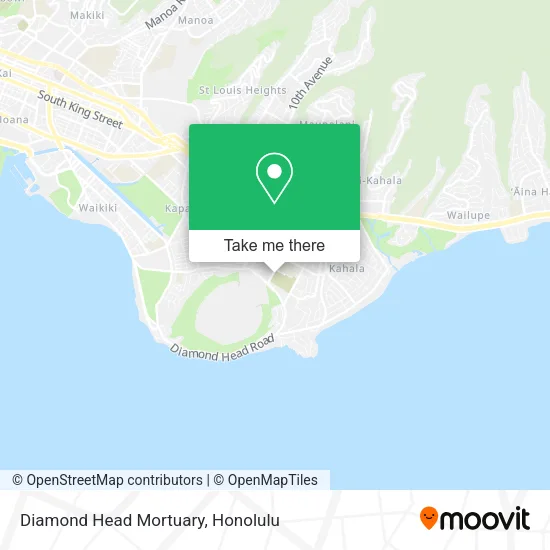 Diamond Head Mortuary map