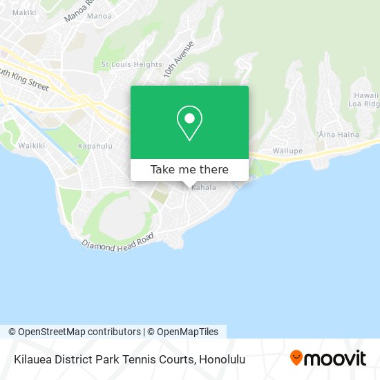 Kilauea District Park Tennis Courts map