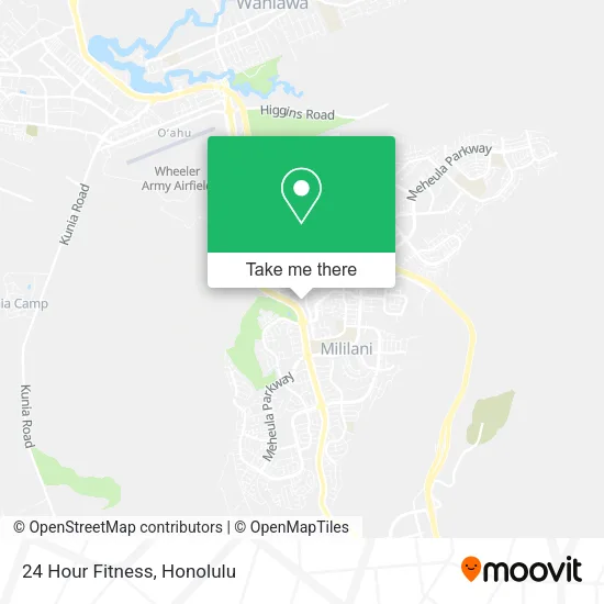 24 Hour Fitness map