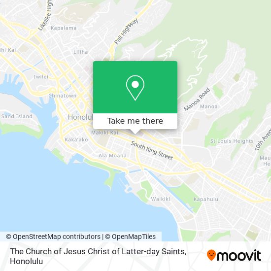 Mapa de The Church of Jesus Christ of Latter-day Saints