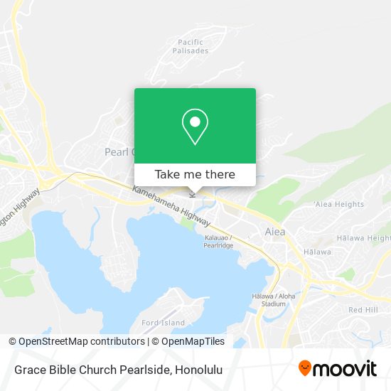 Mapa de Grace Bible Church Pearlside