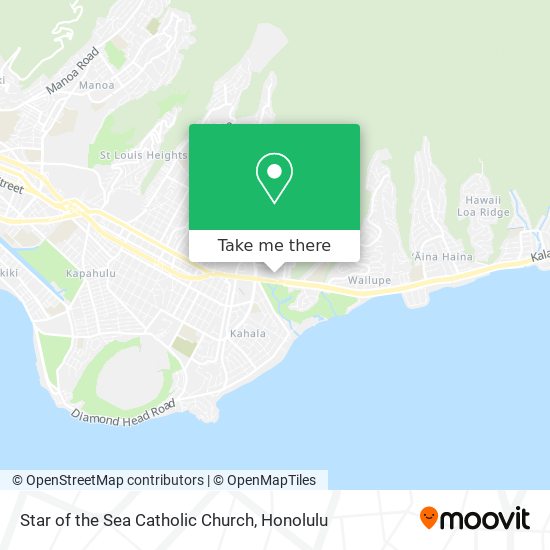 Mapa de Star of the Sea Catholic Church