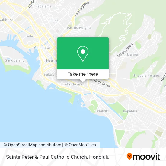 Saints Peter & Paul Catholic Church map