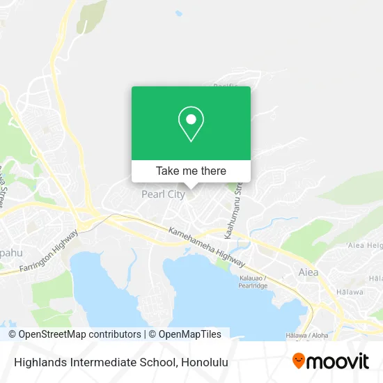 Highlands Intermediate School map