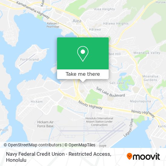 Navy Federal Credit Union - Restricted Access map