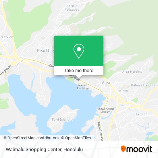 Waimalu Shopping Center map