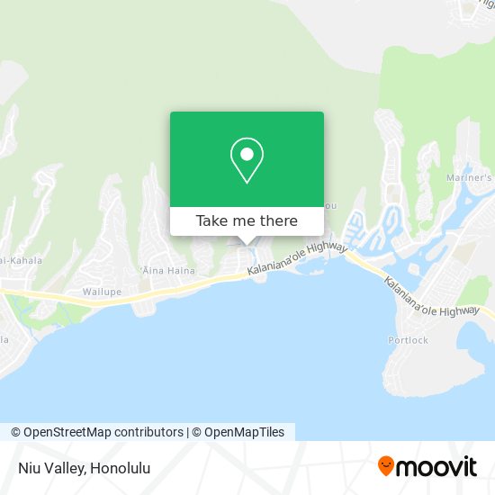 Niu Valley map