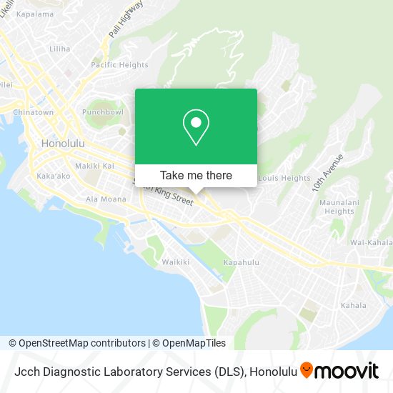 Jcch Diagnostic Laboratory Services (DLS) map