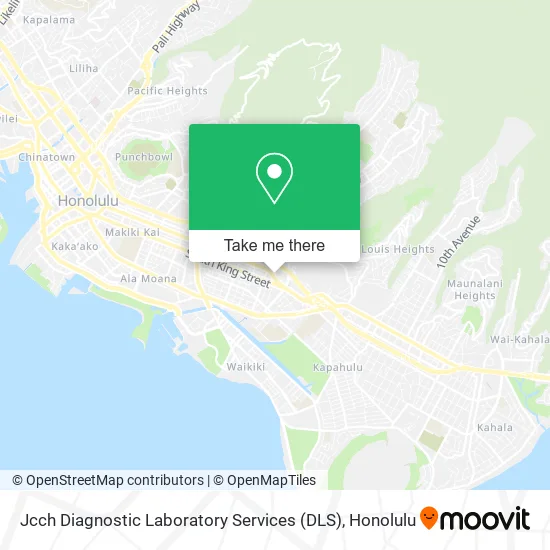 Mapa de Jcch Diagnostic Laboratory Services (DLS)