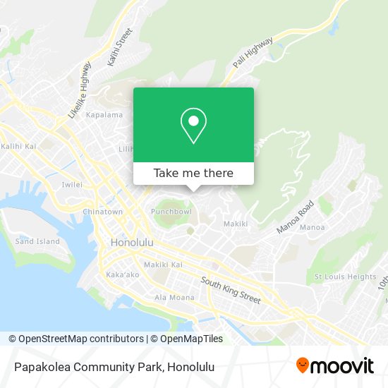 Mapa de Papakolea Community Park
