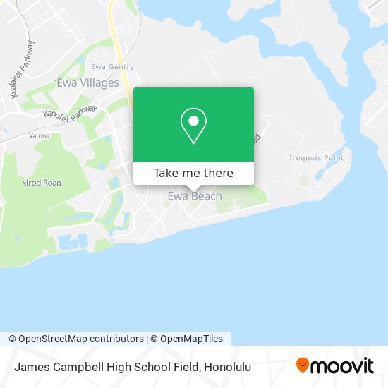 Mapa de James Campbell High School Field