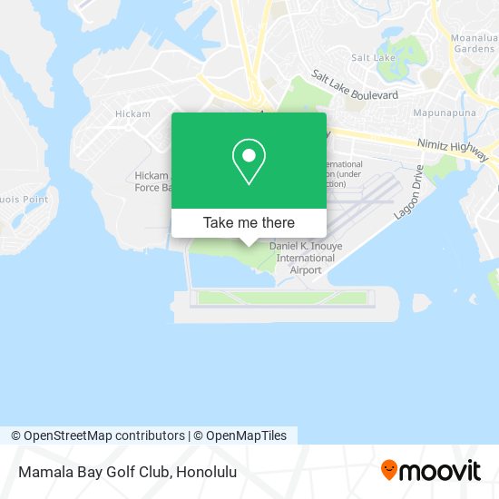 Mapa de Mamala Bay Golf Club