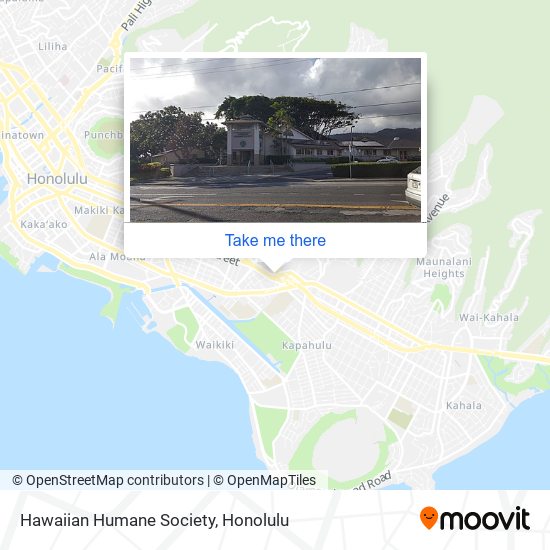 Hawaiian Humane Society map