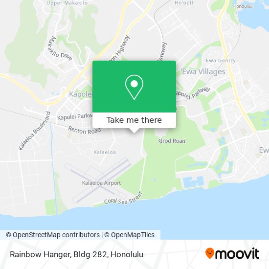 Mapa de Rainbow Hanger, Bldg 282