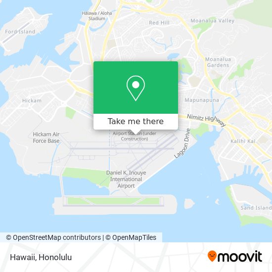 Hawaii map