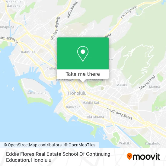 Eddie Flores Real Estate School Of Continuing Education map