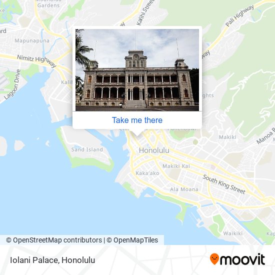 Mapa de Iolani Palace