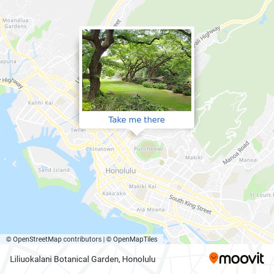 Mapa de Liliuokalani Botanical Garden