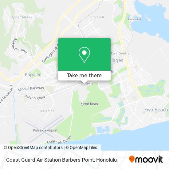 Mapa de Coast Guard Air Station Barbers Point