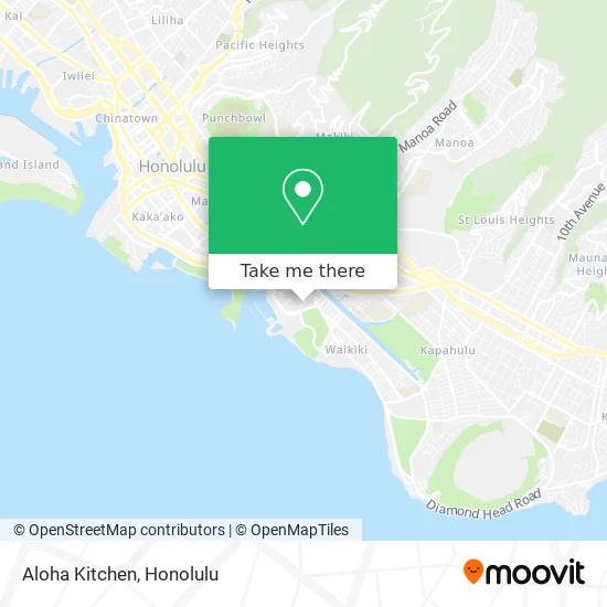 Aloha Kitchen map