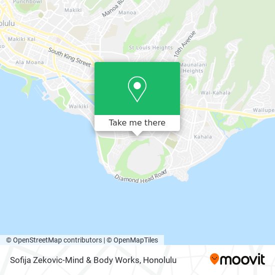 Mapa de Sofija Zekovic-Mind & Body Works
