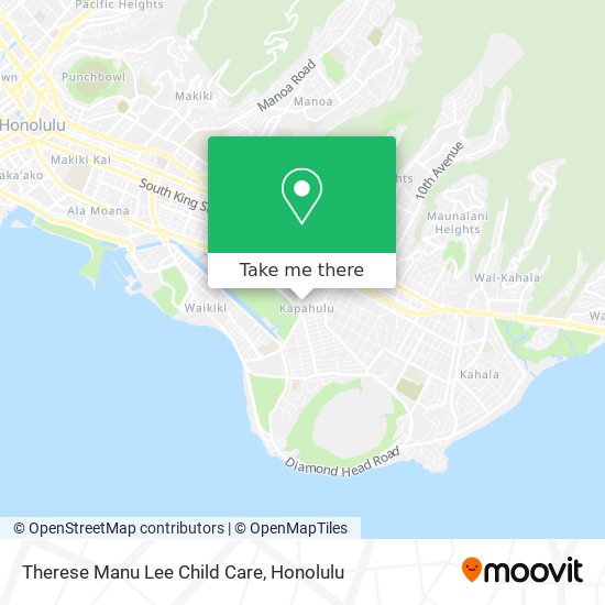 Mapa de Therese Manu Lee Child Care