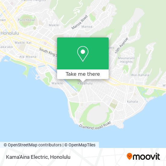 Kama'Aina Electric map