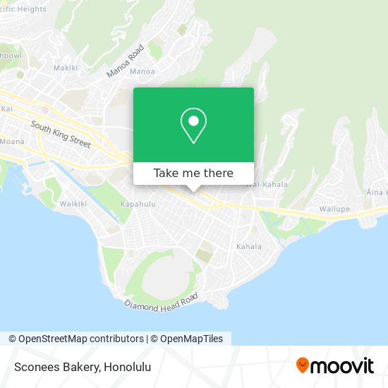 Sconees Bakery map