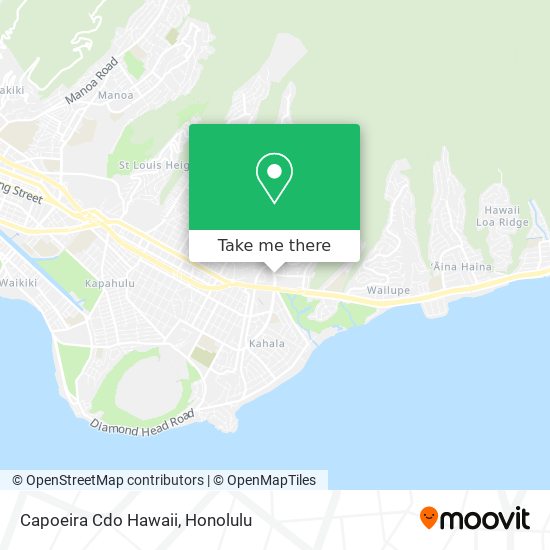 Mapa de Capoeira Cdo Hawaii