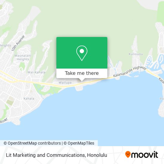 Lit Marketing and Communications map