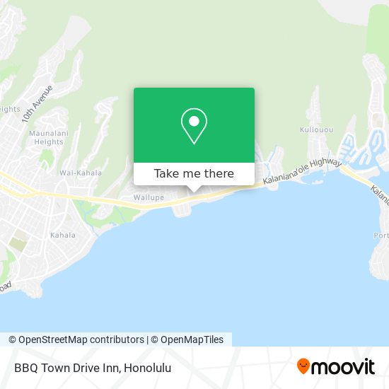 Mapa de BBQ Town Drive Inn