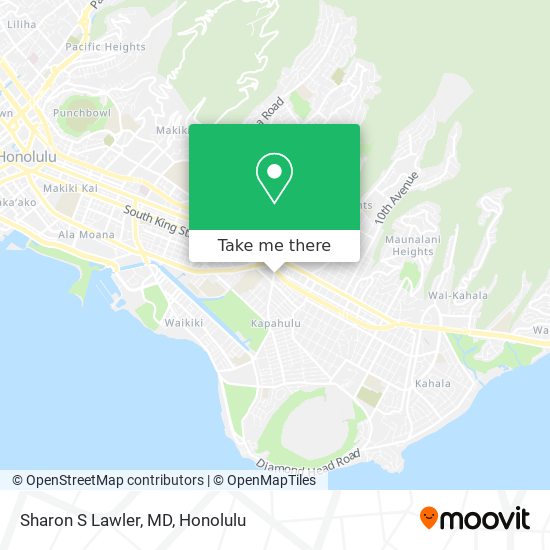 Sharon S Lawler, MD map