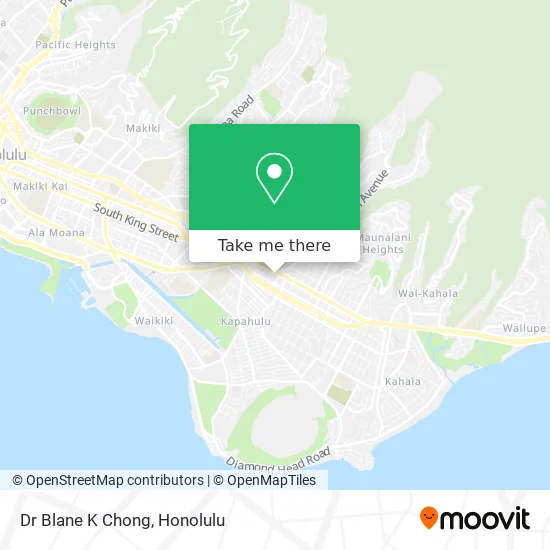 Dr Blane K Chong map