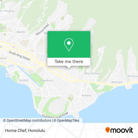 Mapa de Home Chef