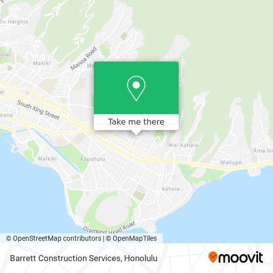 Mapa de Barrett Construction Services