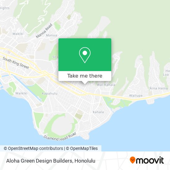 Aloha Green Design Builders map