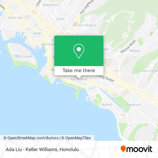 Ada Liu - Keller Williams map