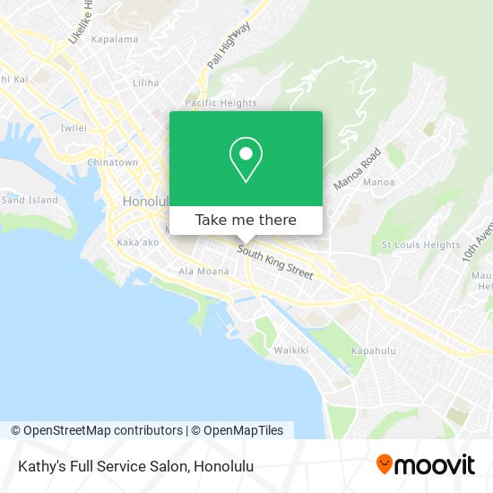 Kathy's Full Service Salon map