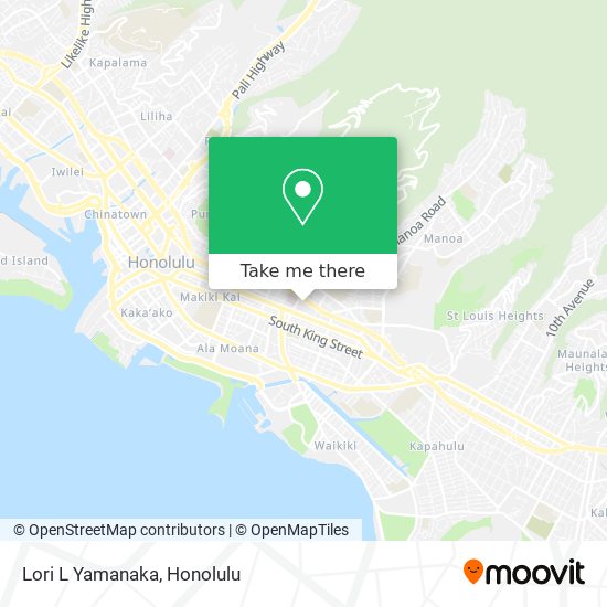 Mapa de Lori L Yamanaka