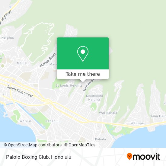 Mapa de Palolo Boxing Club