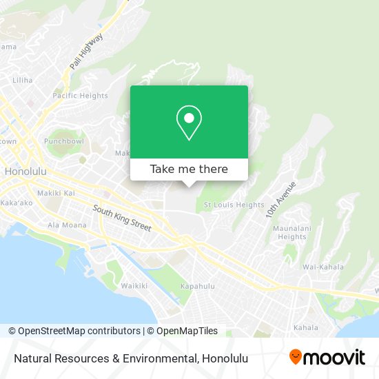 Mapa de Natural Resources & Environmental