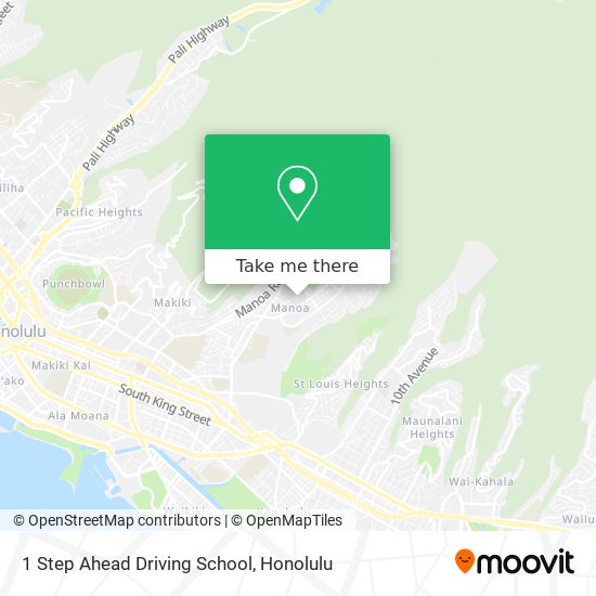 Mapa de 1 Step Ahead Driving School