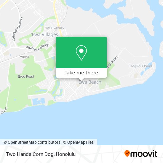 Two Hands Corn Dog map